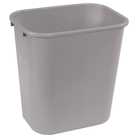 Rubbermaid Office Trash Can - 7 Gallon, Gray BUY00020884
